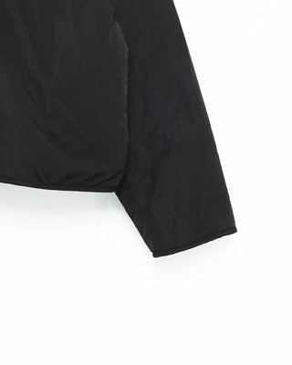 Reversible polka dot parka jacket