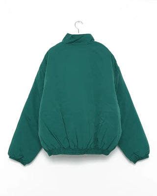 High-neck down jacket