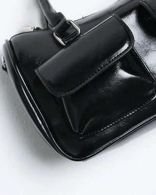 Two-pocket daily tote bag