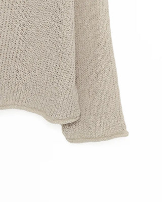 Loose-fit basic knit