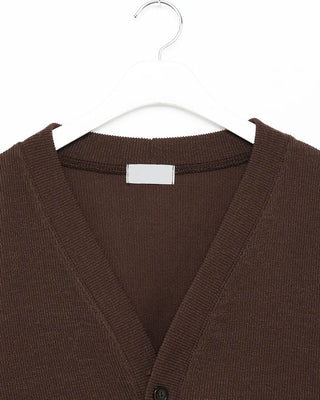 Oversized V-neck cardigan