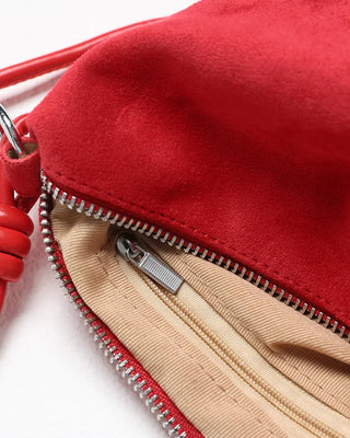 Simple suede bag