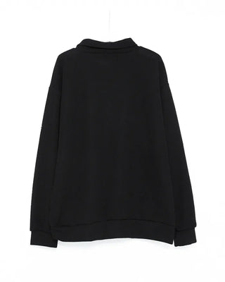 Two-button collar shirt