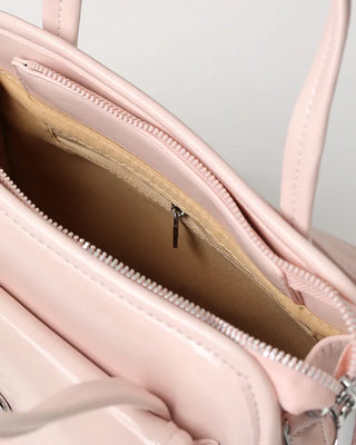 Square Top Handle Tote Bag