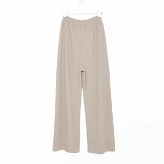 Wrinkle top and pants set