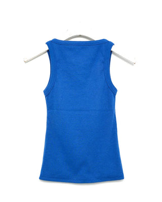 Bust One Tag Slim Rib Tank Top