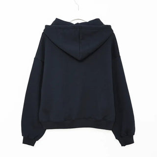 (Unisex) Washable Hooded Zip-Up