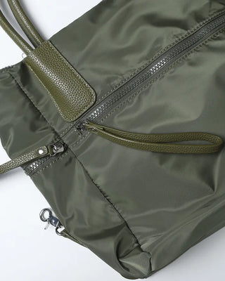 Side-string big shoulder bag