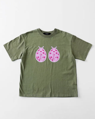 (ORIGINAL) Double Ladybird Half-Sleeve T-Shirt