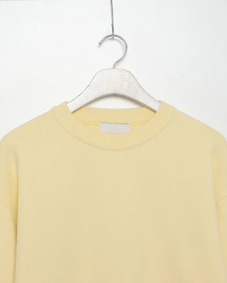 Round neck daily knit