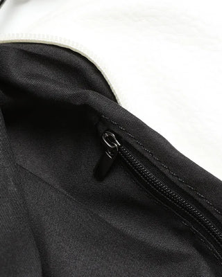 2-Way Belt Studded Leather Big Tote Bag