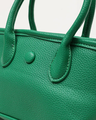 Center Button Square Tote Bag