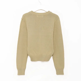 Cotton round knit