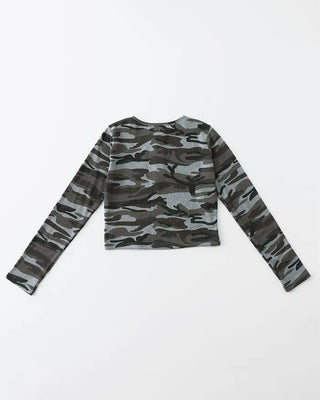 [4th Re-release] (ORIGINAL) Lettering Camo Long Sleeve T-Shirt