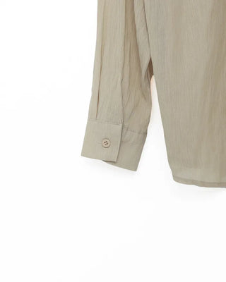 Linen shirt and shorts set
