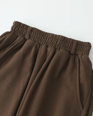 (ORIGINAL) Side-tuck Loose Fit Sweatpants (Fleece Lined)