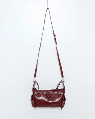 Square chain shoulder bag