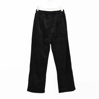 Corduroy half-zip pullover and pants set