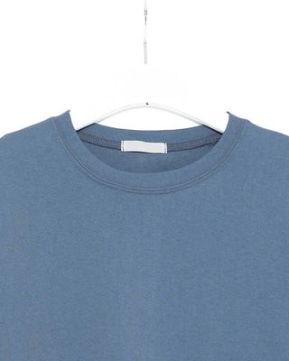 Simple round neck collar long-sleeve T-shirt