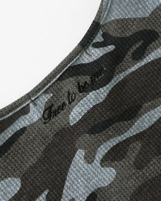 [4th Re-release] (ORIGINAL) Lettering Camo Long Sleeve T-Shirt