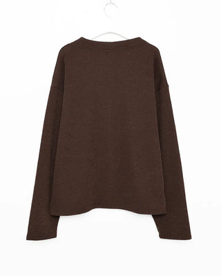 Oversized V-neck cardigan