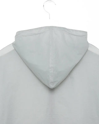 See-through semi-cropped windbreaker