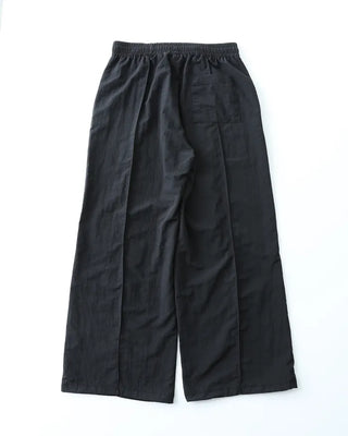 [1st Re-release] (ORIGINAL) Nylon Pintuck Wide Pants (black)