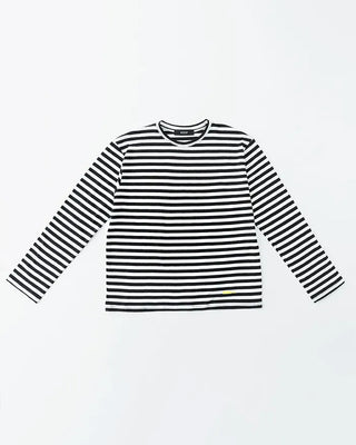 (ORIGINAL) Block Logo Border Long Sleeve Cut and Sewn