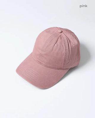 Washed Plain Ball Cap