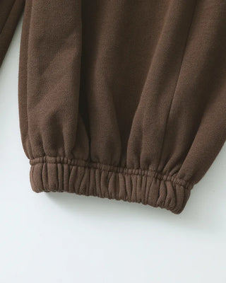 (ORIGINAL) Side-tuck Loose Fit Sweatpants (Fleece Lined)
