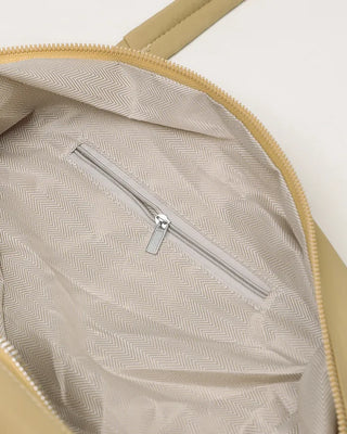 Double rivet line shoulder bag