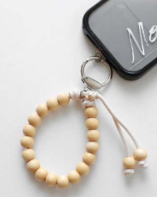 [7th Re-release] (ORIGINAL) Cord Knot Wood Keyring (natural)