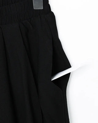 Pleated camisole and wide-leg pants set