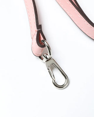 2-way center seam leather tote bag
