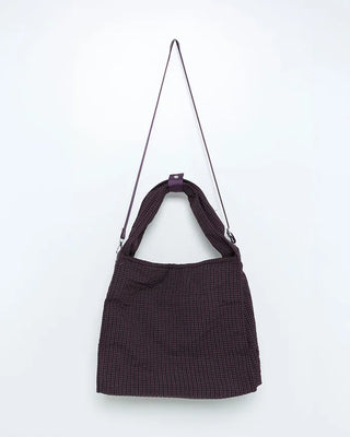 2-Way Ripple Check One-Shoulder Bag