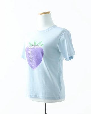 [1st Re-release] (ORIGINAL) Strawberry Lettering Slim T-Shirt