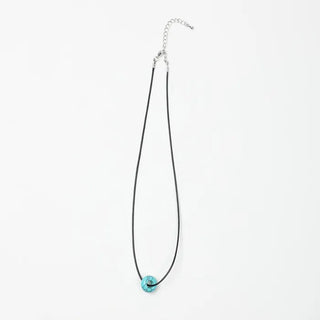 Stone Ring Point Necklace