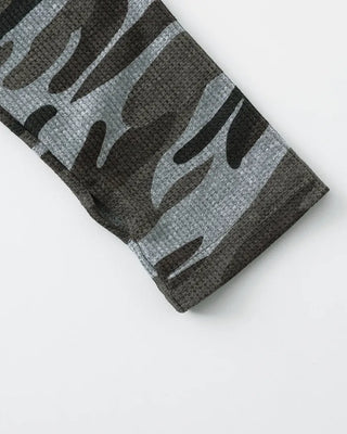 [4th Re-release] (ORIGINAL) Lettering Camo Long Sleeve T-Shirt