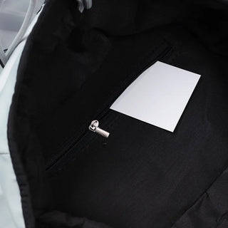 (Unisex) Mesh Pocket Nylon Backpack
