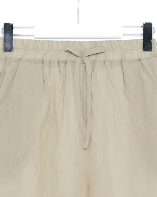 Linen shirt and shorts set