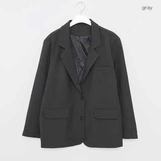Flap pocket oversized jacket