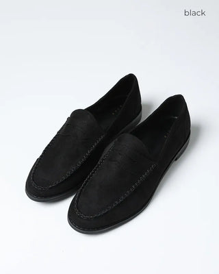 Suede Basic Loafers