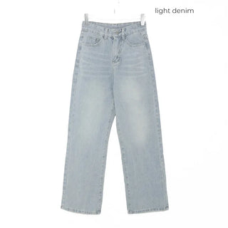 Pocket ribbon detail denim pants