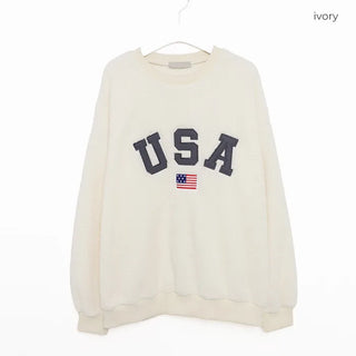 USA Logo Boa Sweatshirt