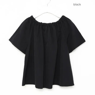 String Two-Way Nylon Blouse
