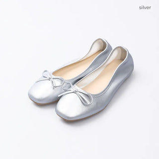 Ribbon flat shoes