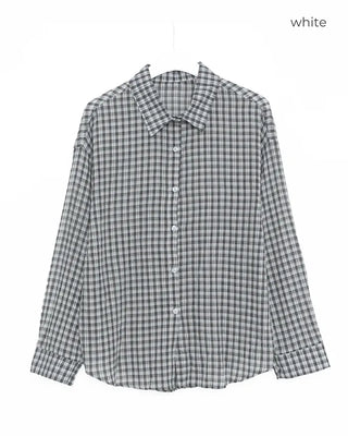 Basic check shirt