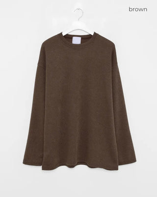 Round Neck Long Sleeve Knit