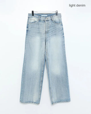 (Unisex) Unique Double Hip Pocket Jeans