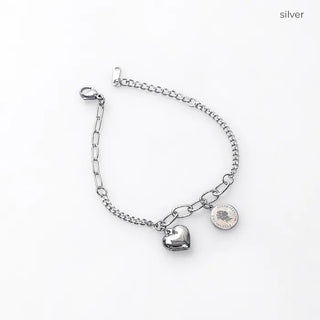 Heart Chain Bracelet